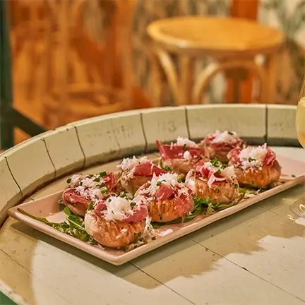 Champiñones a la plancha