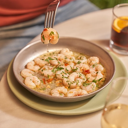 Gambas al ajillo