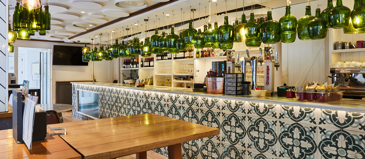 Interior de taberna